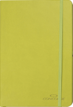 Zápisník CONCORDE Neapol A5 linka 9mm, 80 listů, zelená - 