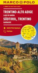 Itálie č.3- Südtirol, Trentino mapa 1.200T - 