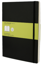 Moleskine - zápisník - čistý, černý XL - 