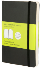 Moleskine - zápisník - čistý, černý S - Moleskine