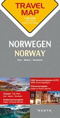 Norsko 1:800T TravelMap KUNTH - 