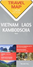 Vietnam / Laos / Kambodža 1:1,4M Trave - 
