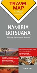Namibie / Botswana 1:1,5M TravelMap KU - 