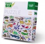 Puzzle: Thirty six - Reptiles&Amphibians/Plazi a obojživelníci (300 dílků) - 