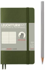 Zápisník Leuchtturm1917 Pocket Army (A6) linkovaný - 