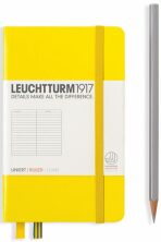 Zápisník Leuchtturm1917 Citron Pocket linkovaný - 