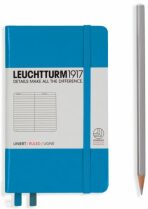 Zápisník Leuchtturm1917 Azure Pocket linkovaný - 