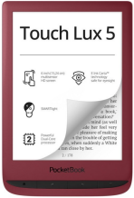 PocketBook 628 Touch Lux 5, červený - Pocket Books