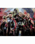 Malování podle čísel 40 x 50 cm Avengers - Engame - 
