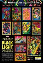 Marvel Classic Black Light Collectible Poster Portfolio - 