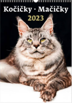 Kalendář nástěnný 2023 - Kočičky - 