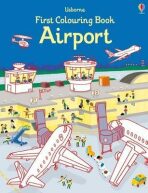 First Colouring Book Airport - Simon Tudhope