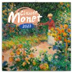 Kalendář 2023 poznámkový: Claude Monet, 30 × 30 cm - 