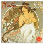 Poznámkový kalendář Alfons Mucha 2023 - 