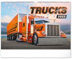 Nástěnný kalendář Trucks 2023 - 