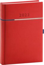 Diář 2023: Tomy - červenomodrý, denní, 15 × 21 cm - 