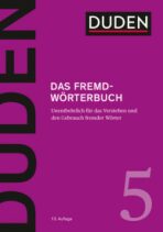 Duden Band 5 - Das Fremdwörterbuch (12. Auflage) - 