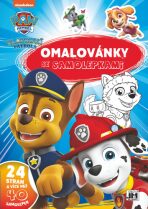 Tlapková patrola - Omalovánky A4+ - 