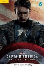 Pearson English Readers: Level 2 Marvel Captain America The First Avenger Bk + Code - Jane Rollason