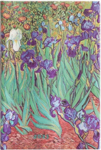 Diář Paperblanks 12M 2023 Van Gogh’s Irises Mini VSO - 