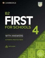 Cambridge B2 First for Schools Student´s Book with Answers and Online Audio with Resource Bank - Cambridge University Press