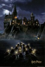 Plakát 61x91,5cm-Harry Potter - Hogwarts - 