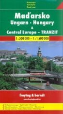 Maďarsko automapa 1:500 000 - 