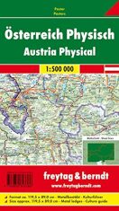 AKN 1 B Rakousko 1:500 000 nástěnné - 