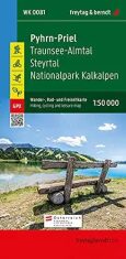 WK 0081 Pyhrn-Priel Traunsee-Almtal 1:50 000 / turistická, cyklistická a rekreační mapa - 