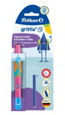 Pero bombičkové pro praváky, Griffix 4, růžové - 