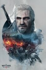 Plakát 61x91,5cm - The Witcher - Geralt - 