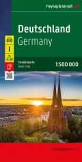 Německo 1:500 000 / silniční mapa - 