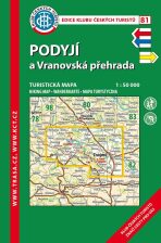 KČT 81 Podyjí, Vranovská přehrada 1:50 000/ 9. vydání 2023 - 