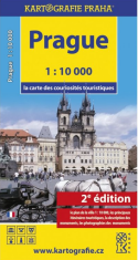 Prague - la carte des couriosités touristiques /1:10 tis. - 