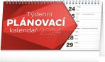 Stolní kalendář Plánovací řádkový 2024 - 
