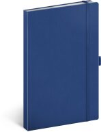 Notes Tmavě modrý, tečkovaný, 13 × 21 cm - 