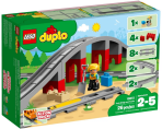 LEGO DUPLO 10872 Doplňky k vláčku – most a koleje - 