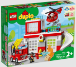 LEGO DUPLO 10970 Hasičská stanice a vrtulník - 