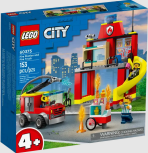 LEGO City 60375 Hasičská stanice a auto hasičů - 