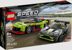 LEGO Speed Champions 76910 Aston Martin Valkyrie AMR Pro a Aston Martin Vantage GT3 - 