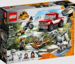 LEGO Jurassic World 76946 Odchyt velociraptorů Blue a Bety - 
