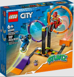 LEGO City 60360 Kaskadérská výzva s rotujícími kruhy - 