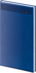 Diář 2024 týdenní kapesní Gommato - modrý - 