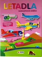 Letadla Samolepková knížka - 