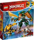 LEGO Ninjago 71794 Lloyd, Arin a jejich tým nindža robotů - 