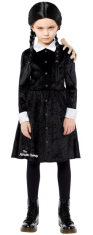 Dětský kostým Wednesday - Addams Family - 3 až 4 let Vel. 98 - 104 cm - 