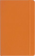 Moleskine Precious & Ethical Vegea Zápisník oranžový L, linkovaný, v dárkové krabici - 