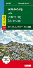 Schneeberg - Rax 1:50 000 / turistická, cyklistická a rekreační mapa - 
