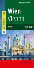 Vídeň 1:25 000 / mapa města - 