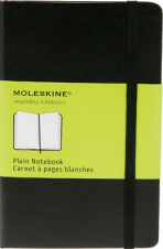 Moleskine - zápisník - čistý, černý S - 